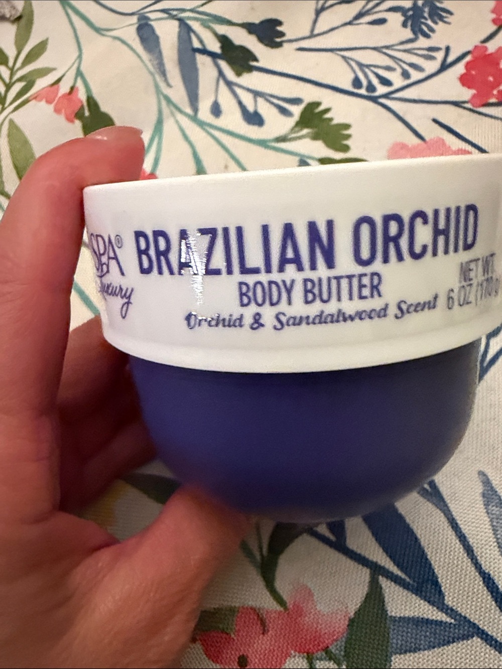 Brazilian Orchid Body Butter - Spa Luxury Hydrating Cream 6 oz
